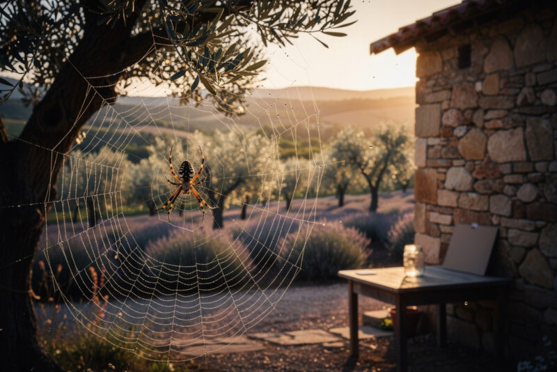 Araignées de Provence : guide des espèces et des bons gestes