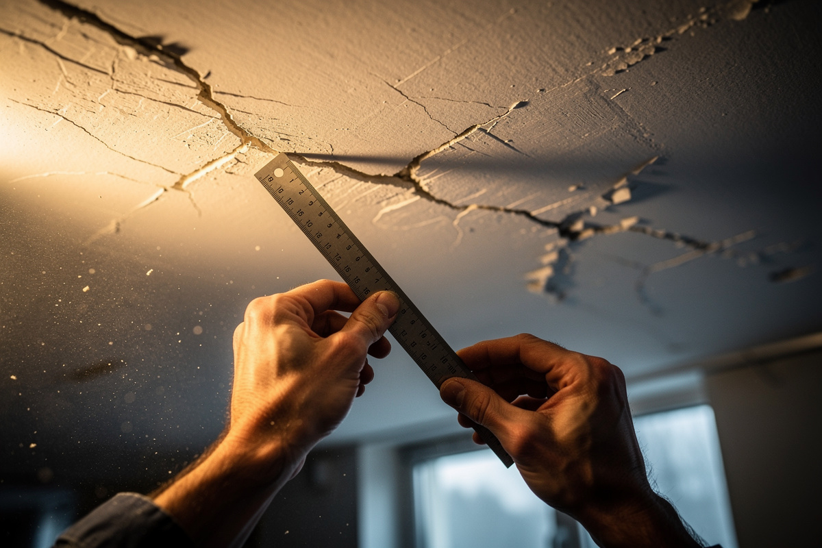 Plafond qui craque : le guide complet pour identifier et réparer